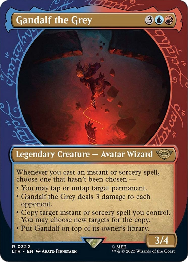 Image for Gandalf the Grey (Showcase) (322) (LTR) - Magic: The Gathering