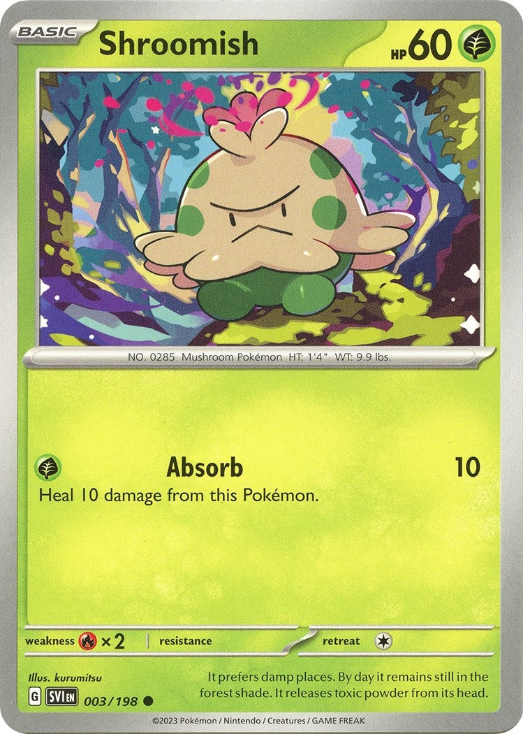 Image for Shroomish (003/198) (SV01: Scarlet & Violet Base Set) (SVI) - Pokemon