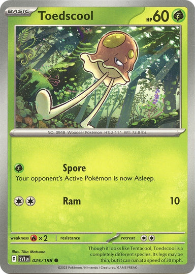 Image for Toedscool (025/198) (SV01: Scarlet & Violet Base Set) (SVI) - Pokemon