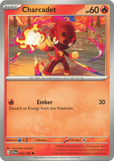 Image for Charcadet (039/198) (SV01: Scarlet & Violet Base Set) (SVI) - Pokemon