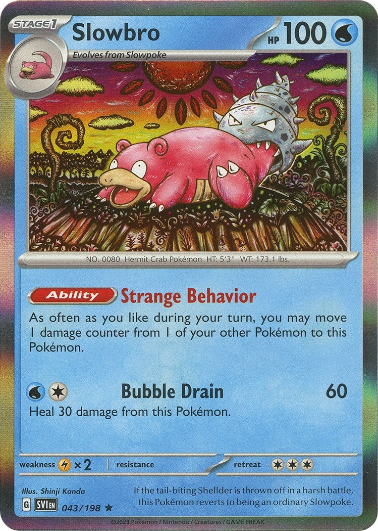 Image for Slowbro (043/198) (SV01: Scarlet & Violet Base Set) (SVI) - Pokemon