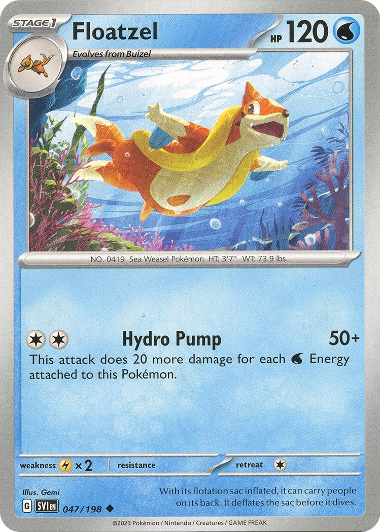 Image for Floatzel (047/198) (SV01: Scarlet & Violet Base Set) (SVI) - Pokemon