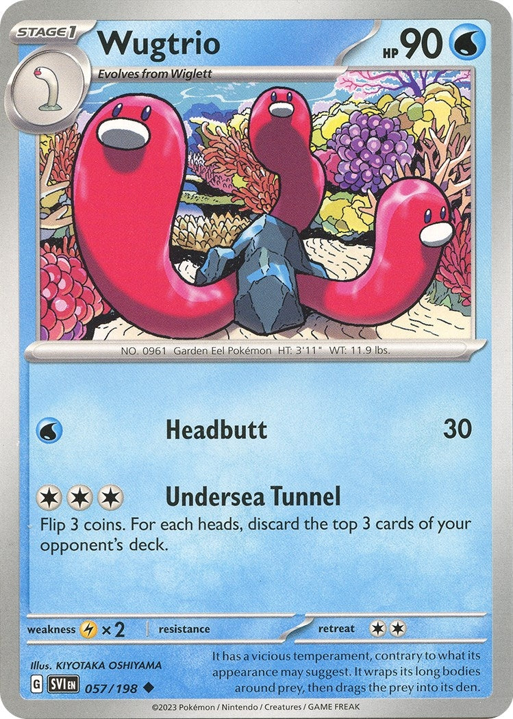 Image for Wugtrio (057/198) (SV01: Scarlet & Violet Base Set) (SVI) - Pokemon