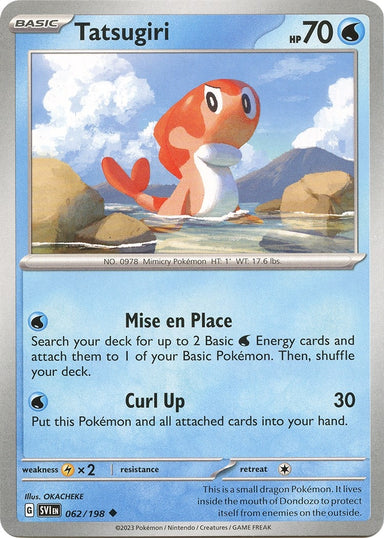 Image for Tatsugiri (062/198) (SV01: Scarlet & Violet Base Set) (SVI) - Pokemon