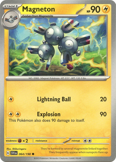 Image for Magneton (064/198) (SV01: Scarlet & Violet Base Set) (SVI) - Pokemon