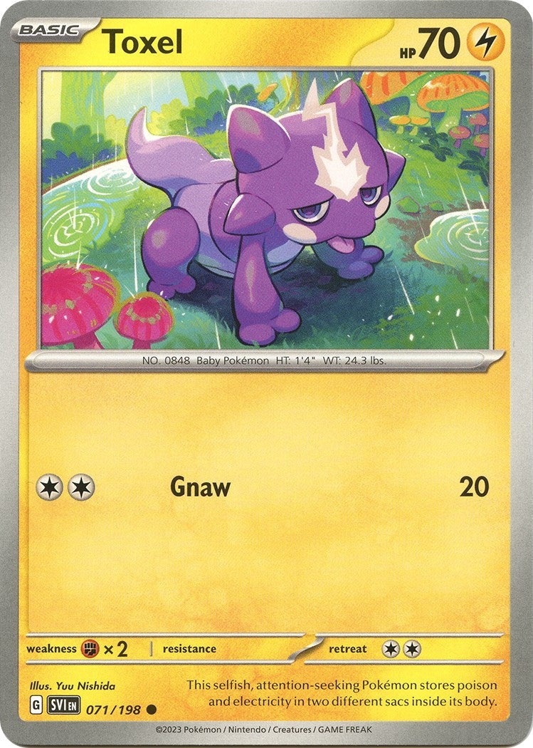 Image for Toxel (071/198) (SV01: Scarlet & Violet Base Set) (SVI) - Pokemon