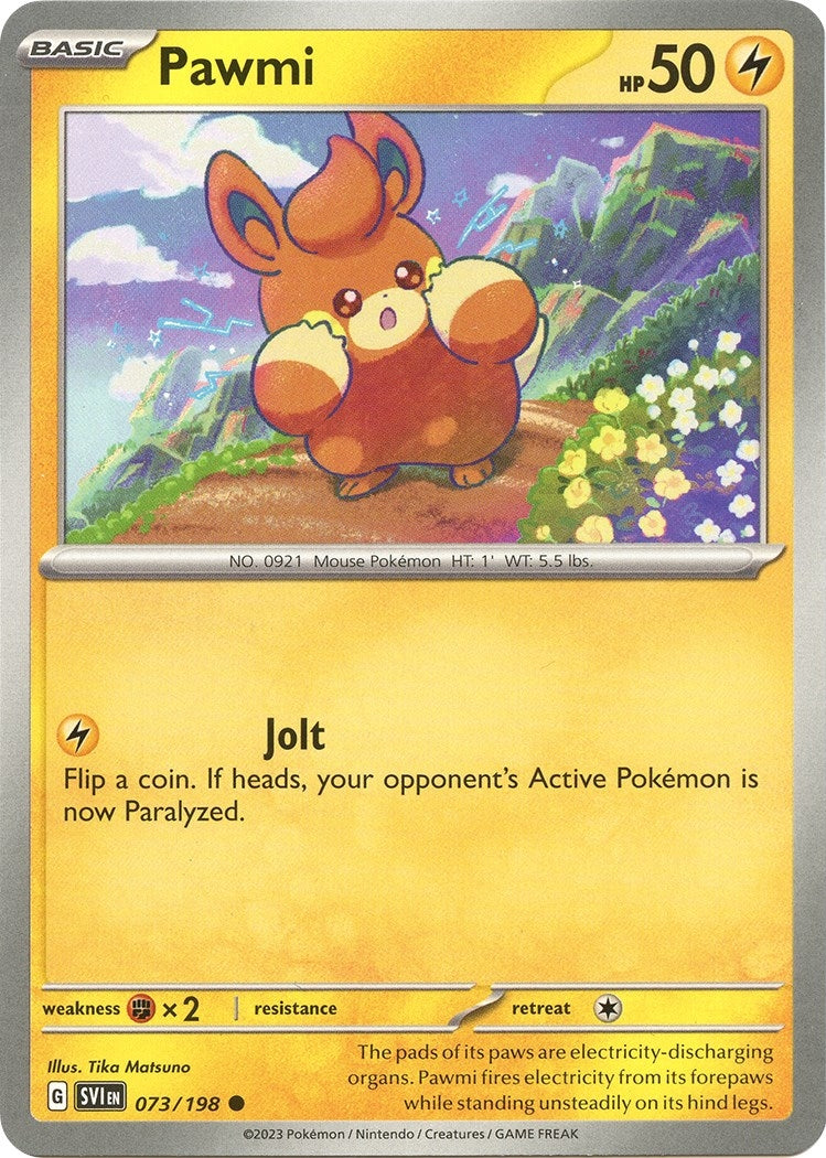 Image for Pawmi (073/198) (SV01: Scarlet & Violet Base Set) (SVI) - Pokemon