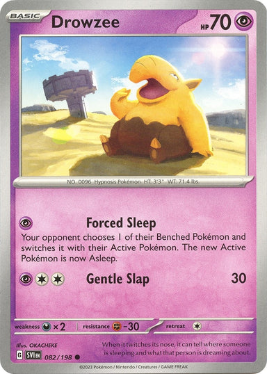 Image for Drowzee (082/198) (SV01: Scarlet & Violet Base Set) (SVI) - Pokemon