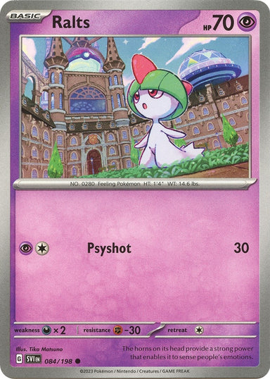 Image for Ralts (084/198) (SV01: Scarlet & Violet Base Set) (SVI) - Pokemon