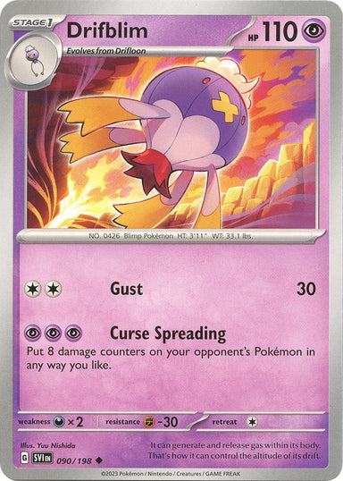 Image for Drifblim (090/198) (SV01: Scarlet & Violet Base Set) (SVI) - Pokemon