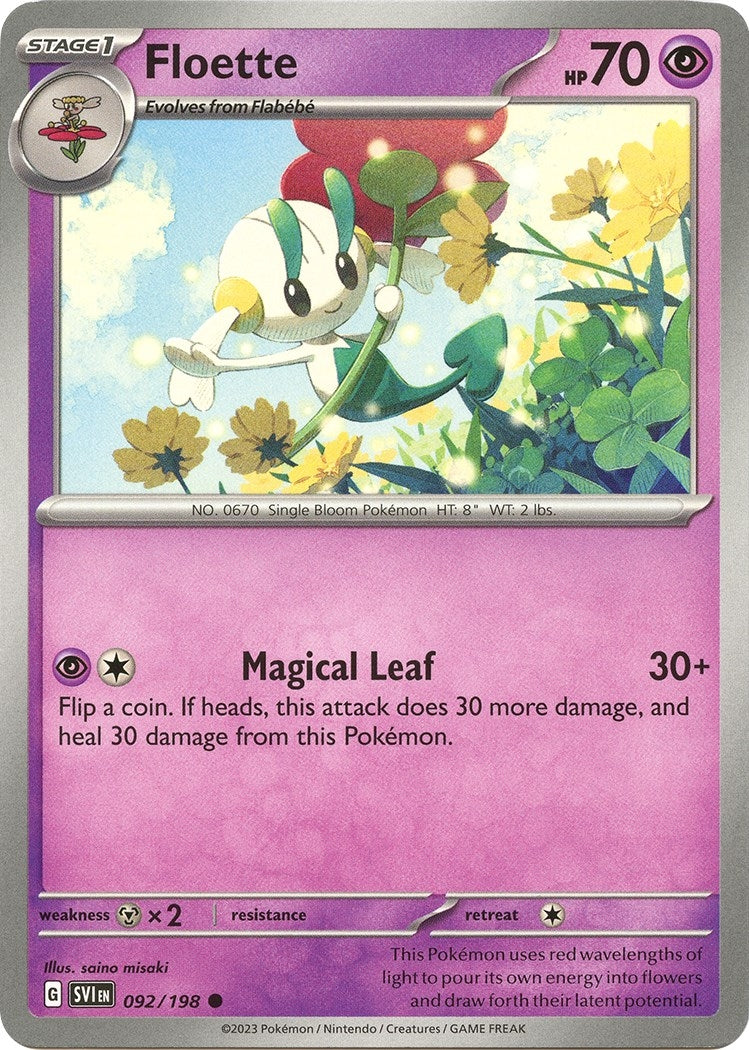 Image for Floette (092/198) (SV01: Scarlet & Violet Base Set) (SVI) - Pokemon
