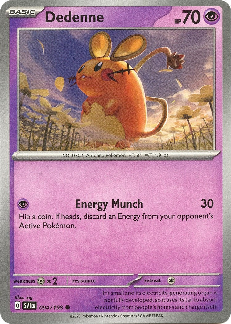 Image for Dedenne (094/198) (SV01: Scarlet & Violet Base Set) (SVI) - Pokemon