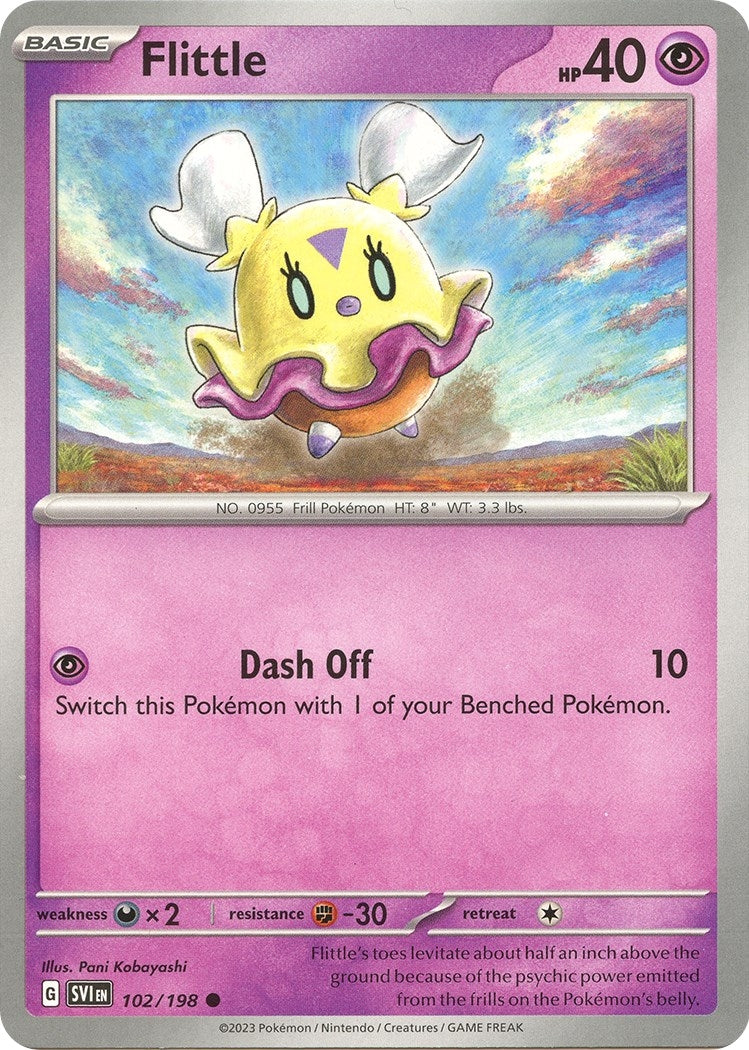 Image for Flittle (102/198) (SV01: Scarlet & Violet Base Set) (SVI) - Pokemon