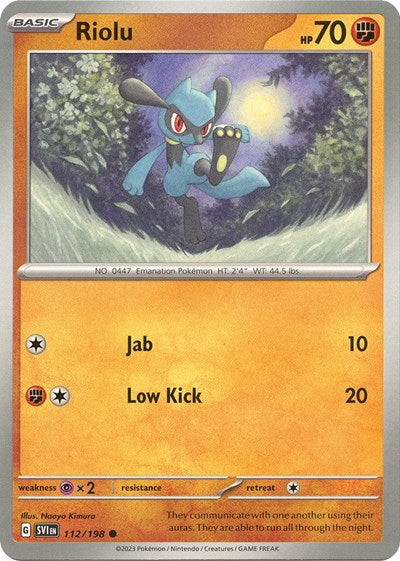 Riolu - 112/198