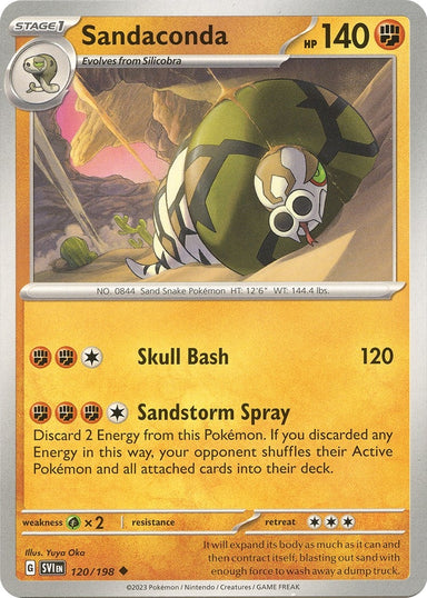 Image for Sandaconda (120/198) (SV01: Scarlet & Violet Base Set) (SVI) - Pokemon