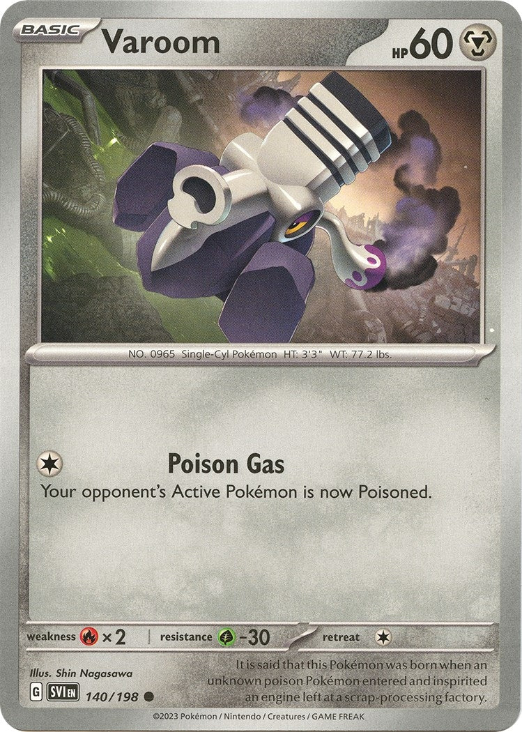 Image for Varoom (140/198) (SV01: Scarlet & Violet Base Set) (SVI) - Pokemon