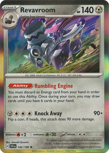Image for Revavroom (142/198) (SV01: Scarlet & Violet Base Set) (SVI) - Pokemon