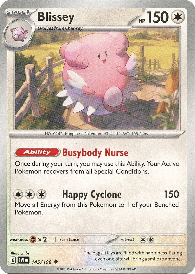Image for Blissey (145/198) (SV01: Scarlet & Violet Base Set) (SVI) - Pokemon