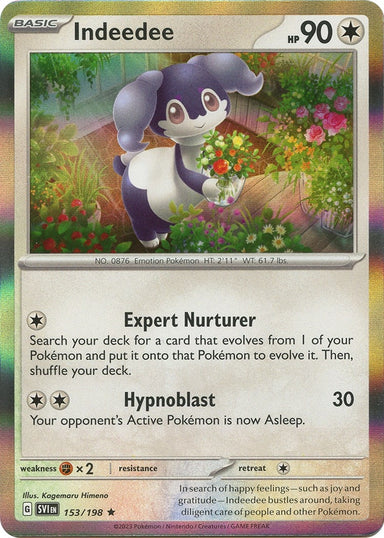 Image for Indeedee (153/198) (SV01: Scarlet & Violet Base Set) (SVI) - Pokemon