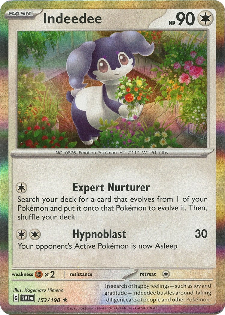 Image for Indeedee (153/198) (SV01: Scarlet & Violet Base Set) (SVI) - Pokemon