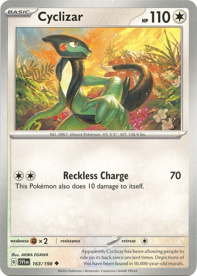 Image for Cyclizar (163/198) (SV01: Scarlet & Violet Base Set) (SVI) - Pokemon