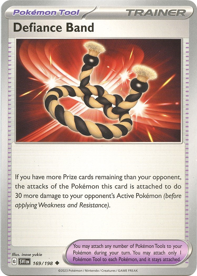 Image for Defiance Band (169/198) (SV01: Scarlet & Violet Base Set) (SVI) - Pokemon