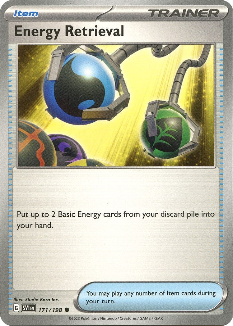 Image for Energy Retrieval (171/198) (SV01: Scarlet & Violet Base Set) (SVI) - Pokemon