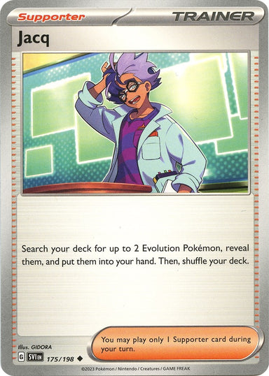 Image for Jacq (175/198) (SV01: Scarlet & Violet Base Set) (SVI) - Pokemon