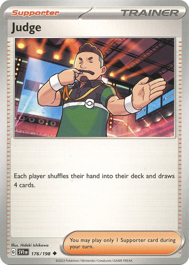 Image for Judge (176/198) (SV01: Scarlet & Violet Base Set) (SVI) - Pokemon