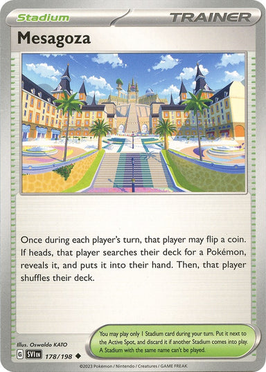 Image for Mesagoza (178/198) (SV01: Scarlet & Violet Base Set) (SVI) - Pokemon
