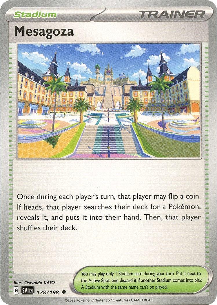 Image for Mesagoza (178/198) (SV01: Scarlet & Violet Base Set) (SVI) - Pokemon