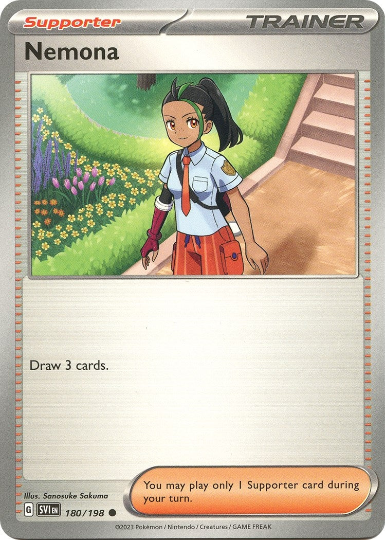 Image for Nemona (180/198) (SV01: Scarlet & Violet Base Set) (SVI) - Pokemon