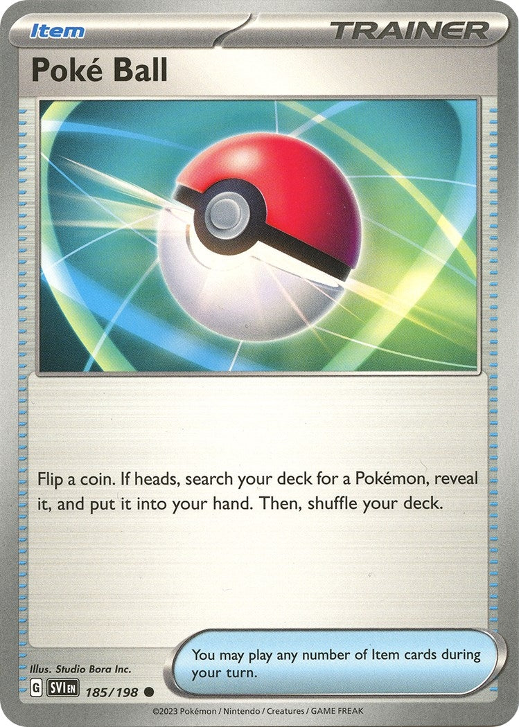 Image for Poke Ball (185/198) (SV01: Scarlet & Violet Base Set) (SVI) - Pokemon