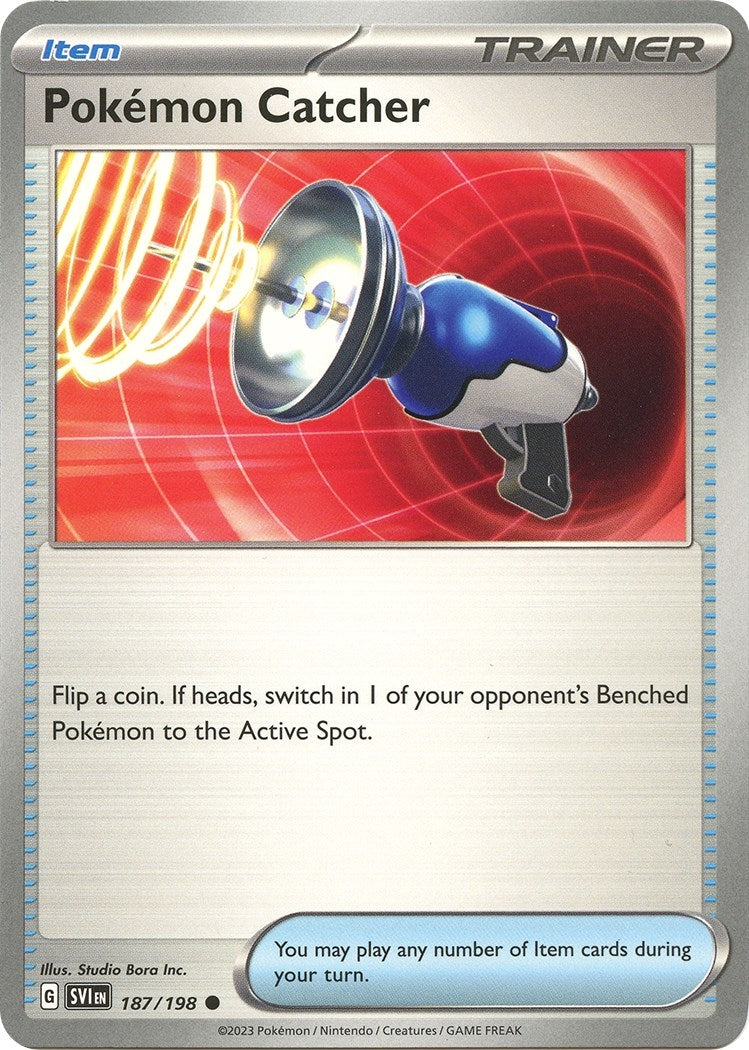 Image for Pokemon Catcher (187/198) (SV01: Scarlet & Violet Base Set) (SVI) - Pokemon