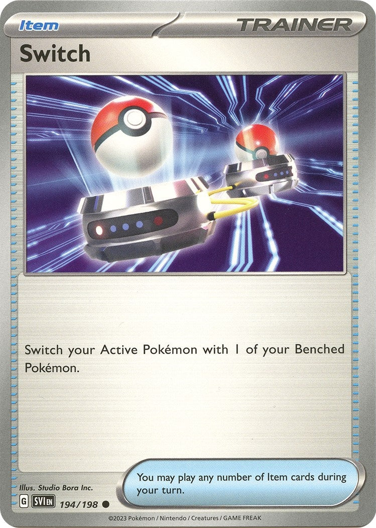 Image for Switch (194/198) (SV01: Scarlet & Violet Base Set) (SVI) - Pokemon