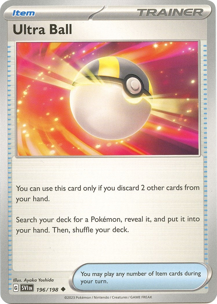 Image for Ultra Ball (196/198) (SV01: Scarlet & Violet Base Set) (SVI) - Pokemon