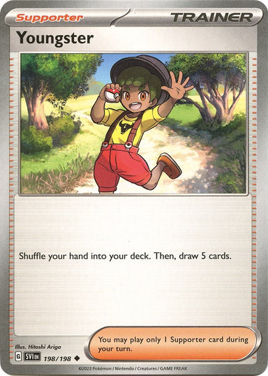 Image for Youngster (198/198) (SV01: Scarlet & Violet Base Set) (SVI) - Pokemon