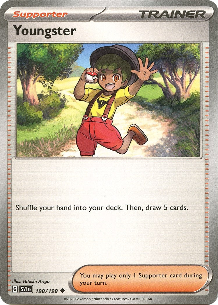 Image for Youngster (198/198) (SV01: Scarlet & Violet Base Set) (SVI) - Pokemon