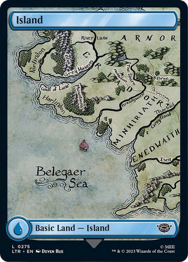 Image for Island (0275) (275) (LTR) - Magic: The Gathering