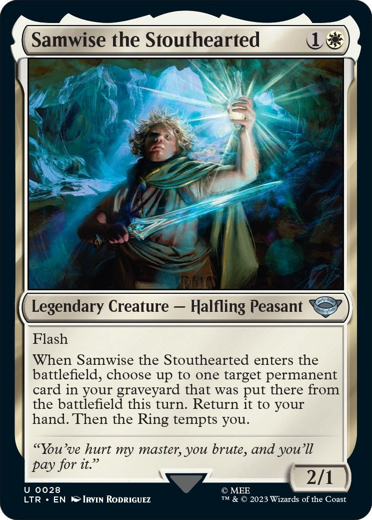 Image for Samwise the Stouthearted (28) (LTR) - Magic: The Gathering
