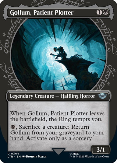Image for Gollum, Patient Plotter (Showcase) (309) (LTR) - Magic: The Gathering
