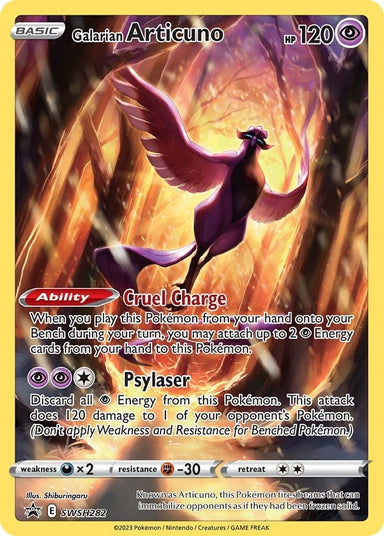 Image for Galarian Articuno - SWSH282 (SWSH282) (SWSH: Sword & Shield Promo Cards) - Pokemon