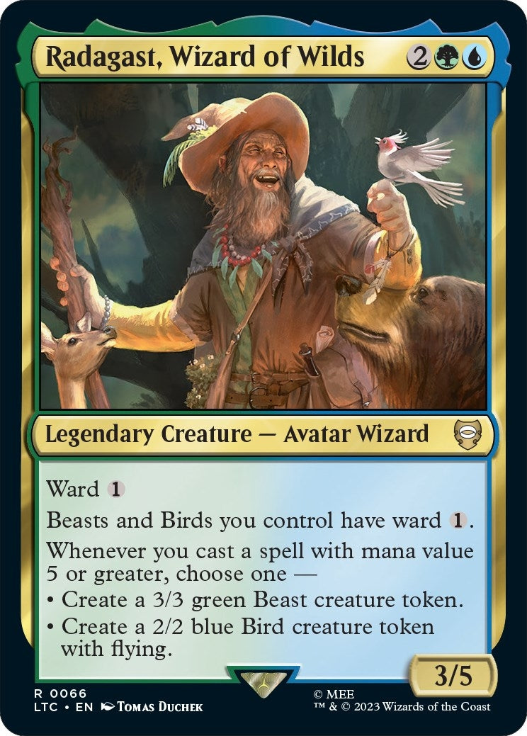 Image for Radagast, Wizard of Wilds (66) (LTC) - Magic: The Gathering