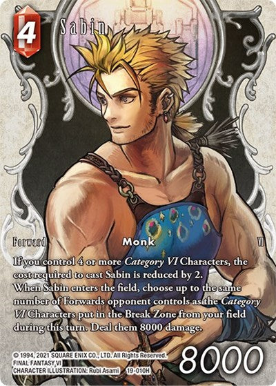 Sabin Full Art 19-010H