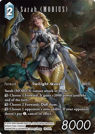 Sarah MOBIUS 19 024L Full Art 19-024L