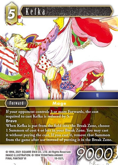 Kefka 19-057L