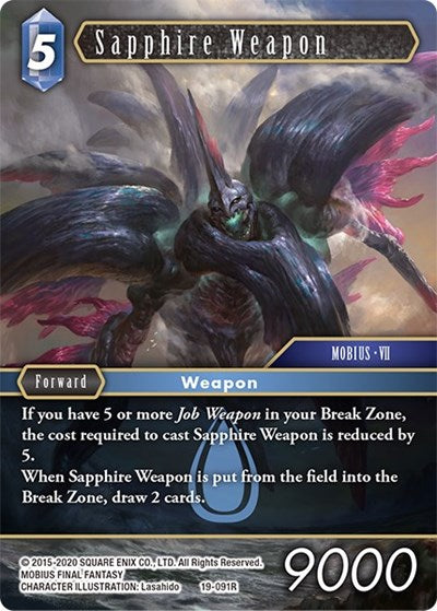 Sapphire Weapon 19-091R