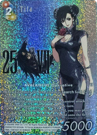 Image for Tifa (25th Anniversary Promo) (PR-127/14-120H) (FF: Promo Cards) (PR) - Final Fantasy TCG
