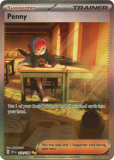 Image for Penny (252/198) (SVI) - Pokemon