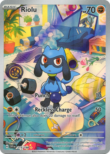 Image for Riolu (215/198) (SVI) - Pokemon